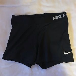 Nike Pro Black Spandex